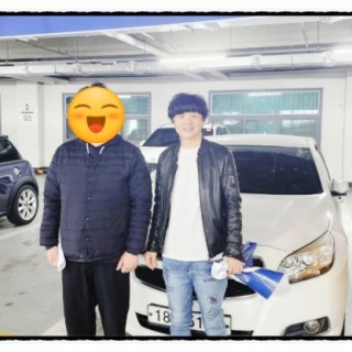 대전 중고차 매매단지 유성 디오토몰에서 논산으로 판매한 가성비 끝판왕 말리부 디젤 중고자동차 판매인증샷 - 대전 중고차 출장매입 판매